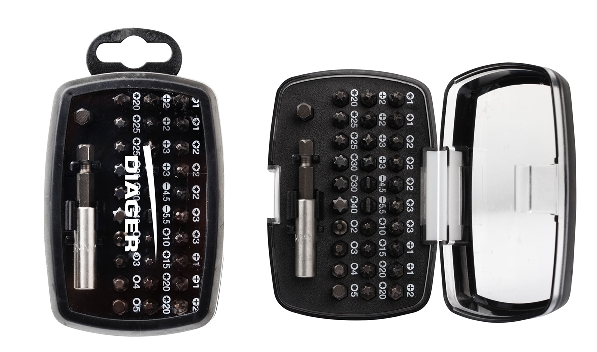 COFFRET DE 32 EMBOUTS DE VISSAGE