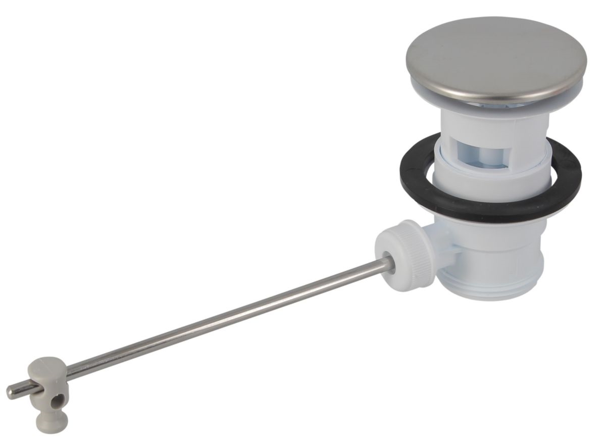 BONDE SORTIE 33X42 À CLAPET INOX AUTOMATIQUE