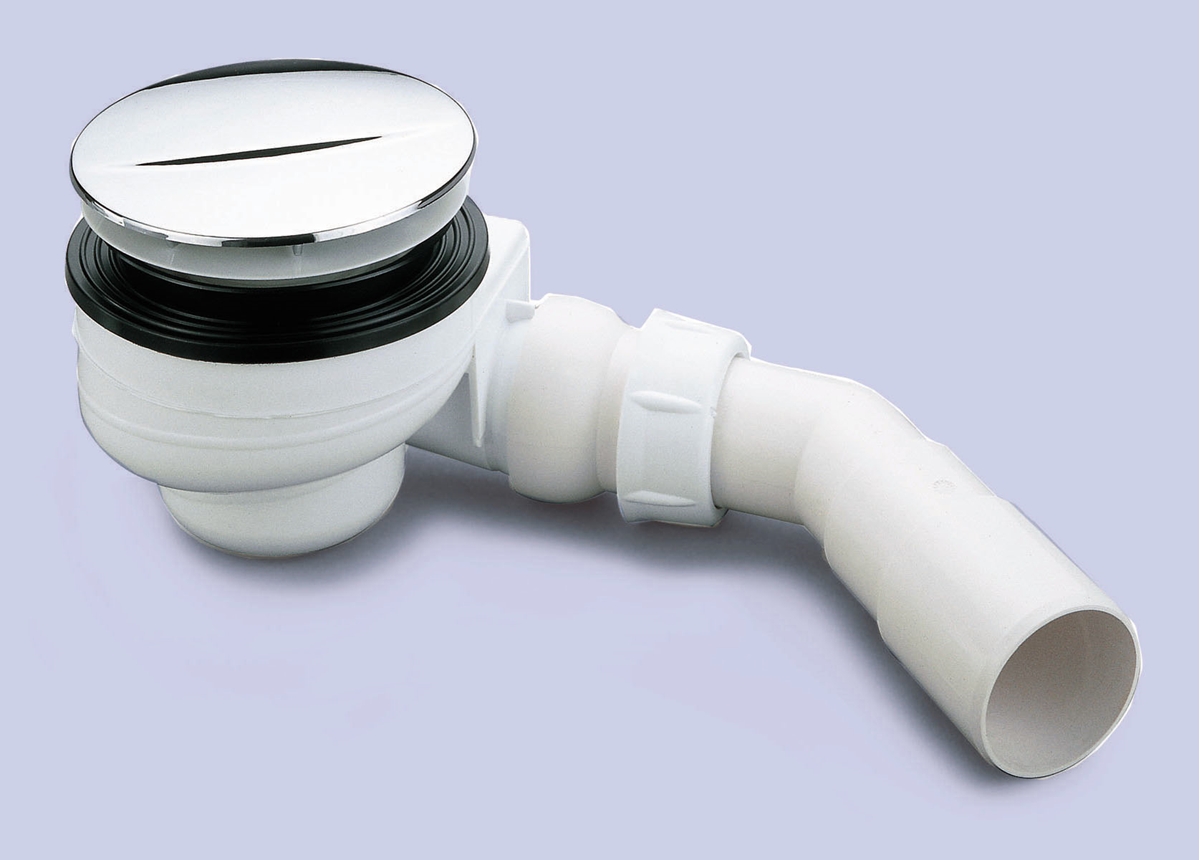 BONDE DE DOUCHE TURBOFLOW TB90 HORIZONTALE Ø 90 CAPOT ABS