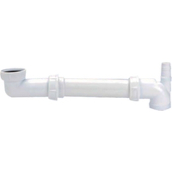 TUBULURE DE RACCORDEMENT PLASTIQUE GAIN DE PLACE POUR ÉVIER 1 BAC