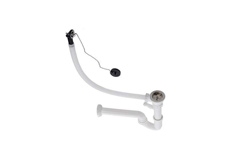 VIDAGE A BOUCHON POUR BAC A LAVER BLINK CHROME