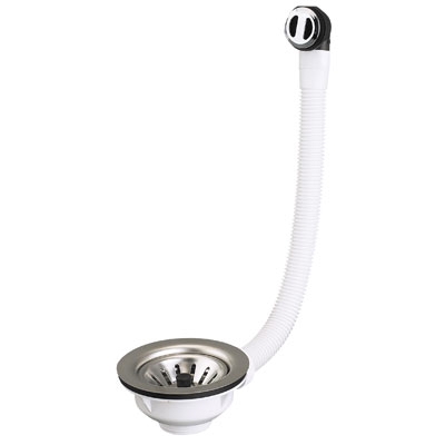 BONDE EVIER PANIER D. 70MM AVEC TROP PLEIN / EVIER INOX