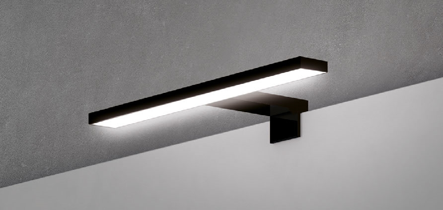 APPLIQUE ESTHER LED BLACK 30 CM 5W