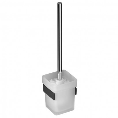 PORTE-BALAYETTE MURAL ALUR ALU THERMOLAQUE NOIR MAT