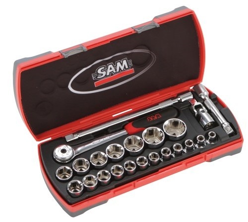 COFFRET DE DOUILLES ET ACCESSOIRES 1/2''