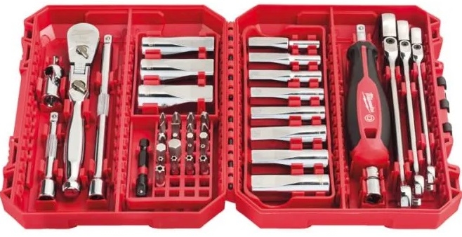 SET DE CLIQUET ¼ CLÉS MIX & DOUI L 42PCS