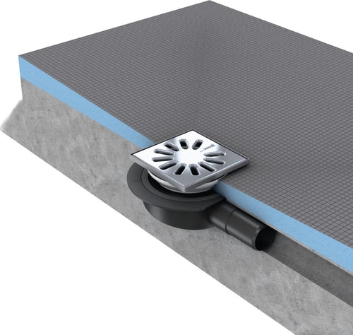 ÉCOULEMENT HORIZONTAL POUR RECEVEUR FUNDO