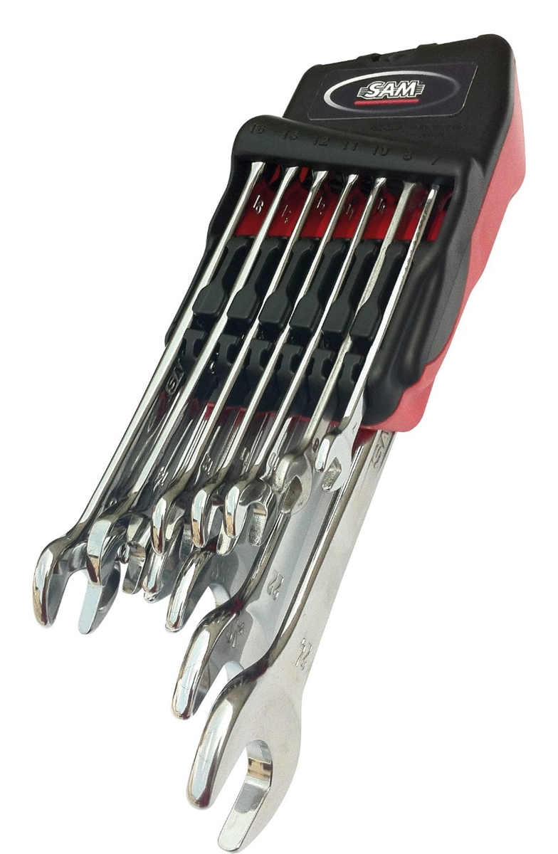 JEU 12 CLÉS MIXTES EXTRA-FINES SUR RÂTELIER 7-8-10-11-12-13-16-17-18-19-22-24