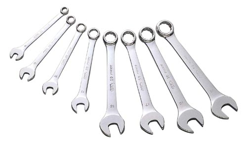 COMPOSITION 10 CLÉS MIXTE À CLIQUET AVEC SYSTÈME