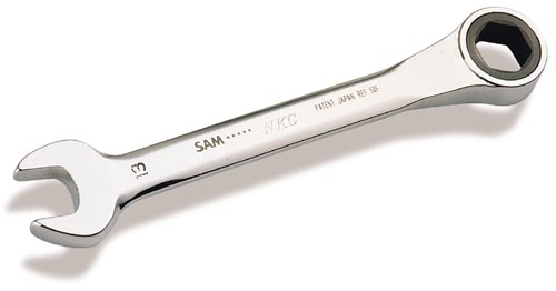 CLÉ MIXTE À CLIQUET 6 PANS SÉRIE 50C