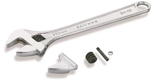 CLÉ À MOLETTE CHROMÉE POLIE SÉRIE 54