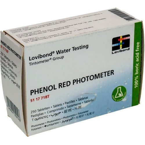 REACTIF PHENOL RED PH POUR PHOTOMETRE 511771BT – 250 PASTILLES