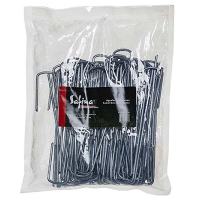 AGRAFES GALVANISEES PAR 100 PCES POUR GAZON SYNTHETIQUE