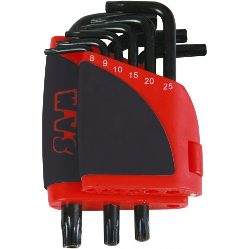 JEU DE 9 CLES MALES RESISTORX (8/9/10/15/20/25/27/30/40) 59R