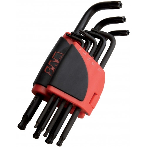 RATELIER DE 8 CLES MALES LONGUES RESISTORX