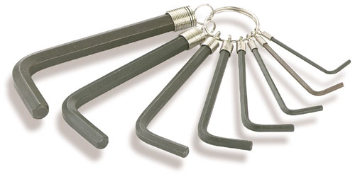 COMPOSITION 8 CLÉS COURTES SUR ANNEAU 2-5-3-4-5-6-8-10