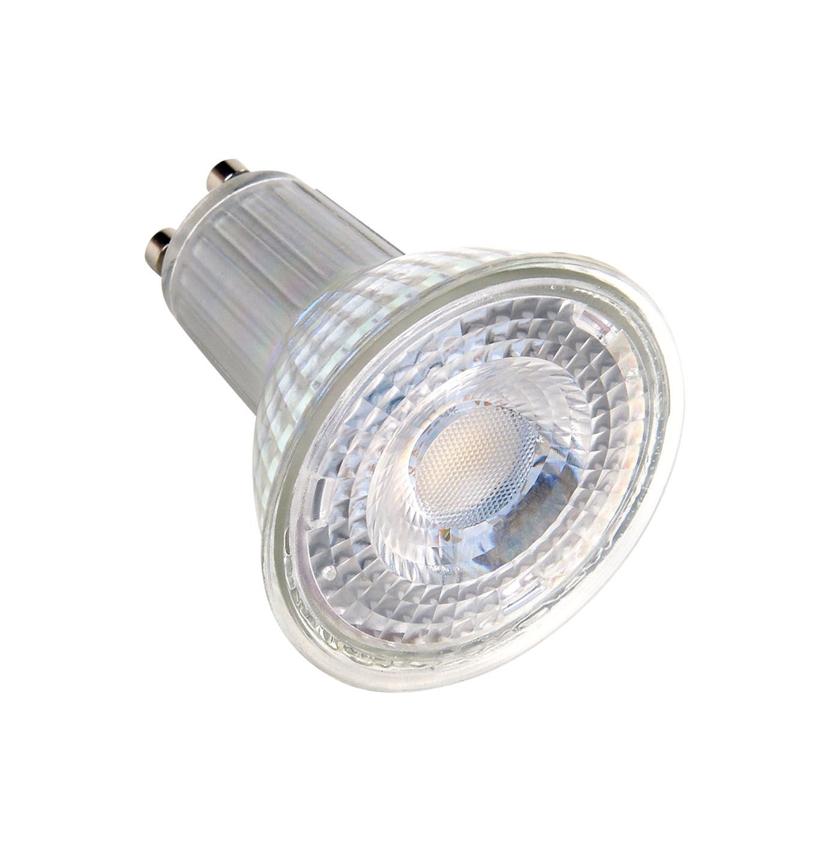 LAMPE GU10 GLASS LED 5,5W 3000K 410LM, CL.ENERG.A+, 15000H, DIMMABLE
