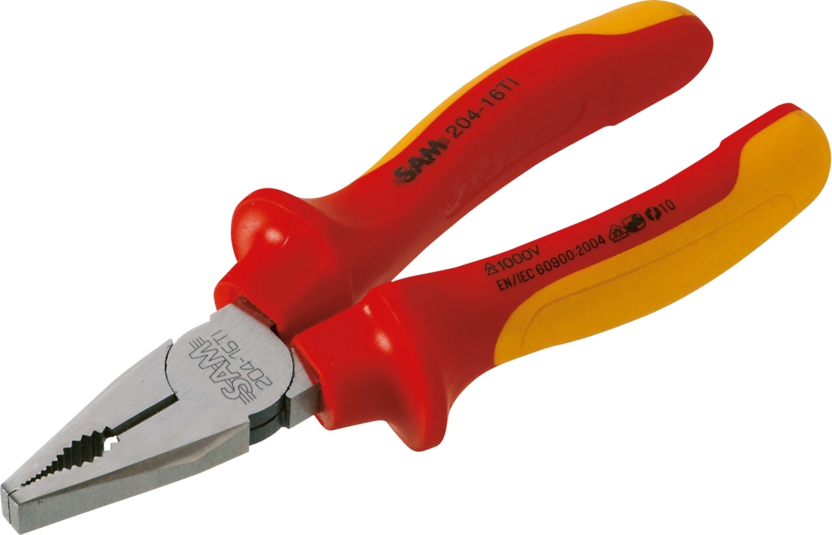 PINCE UNIVERSELLE ISOLÉE 1000V LONGUEUR 165MM