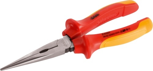 PINCE À BEC DEMI-ROND  DROITE ISOLÉE 1000V