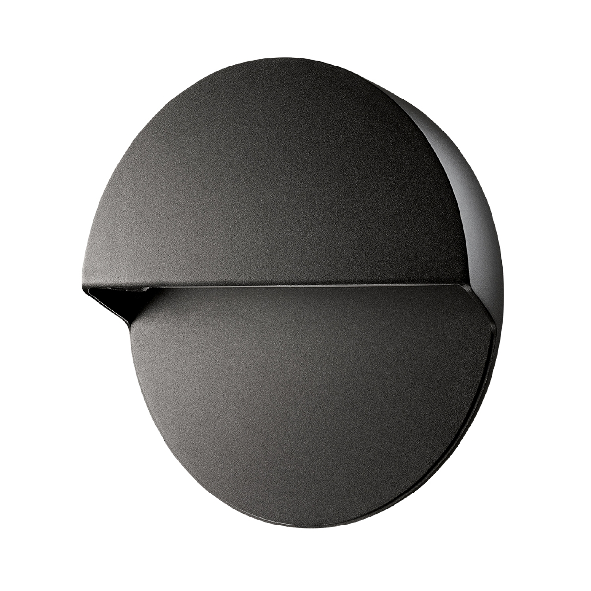 ARLON ROUND APPLIQUE NOIR 840LM 3000K RA>80 COUPURE DE PHASE DESCENDANTE