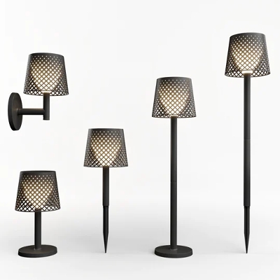 LAMPE GRETA SOLAIRE MULTIFONCTION NOIR