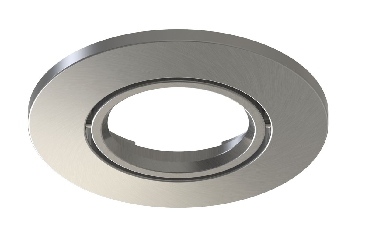 COLLERETTE CLIPSABLE POUR ENCASTRE EDOS, COULEUR : NICKEL