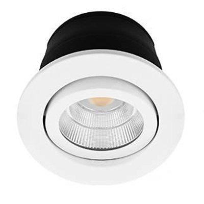 IENA RDX 6W 600LM 65° IP65 DIM BLANC MAT