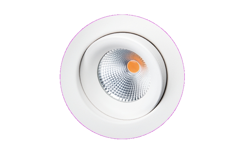 SPOT JUNISTAR ECO ORIENT BLANC 550LM 3000K RA 98 COUPURE DE PHASE