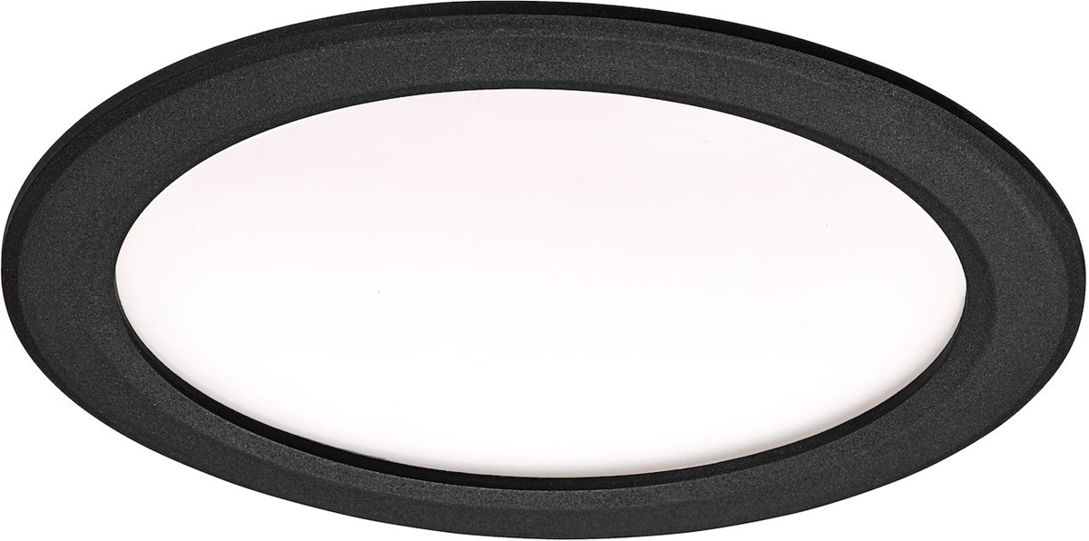 FLAT CCT ISO 20W - DOWNLIGHT IP20/65 RECOUVR. NOIR
