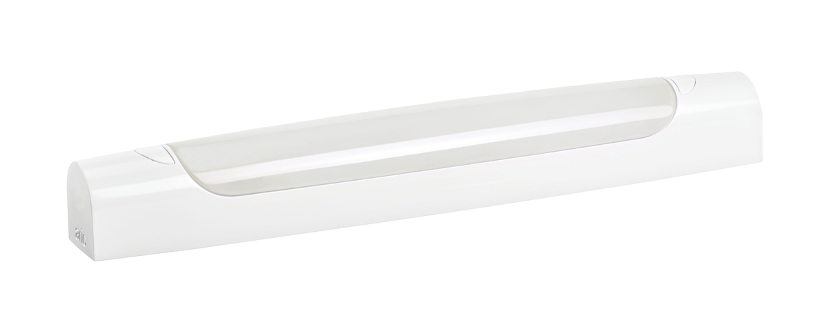 RÉGLETTE MAUD SYMÉTRIQUE 00 IP44 IK07 VOL.2 LED INTEG. 6W 4000K 700LM, BLANC