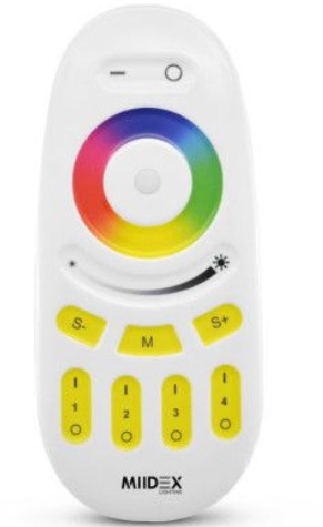 TELECOMMANDE 20M RF POUR SPOT 13W RGB 7648