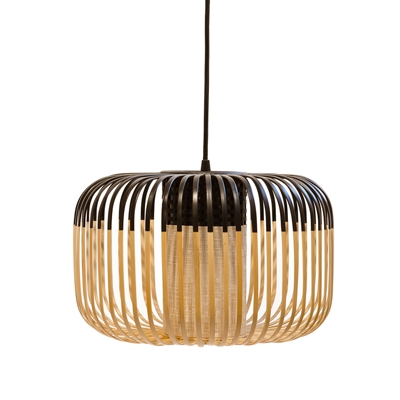 SUSPENSION BAMBOU S NOIR 35CM