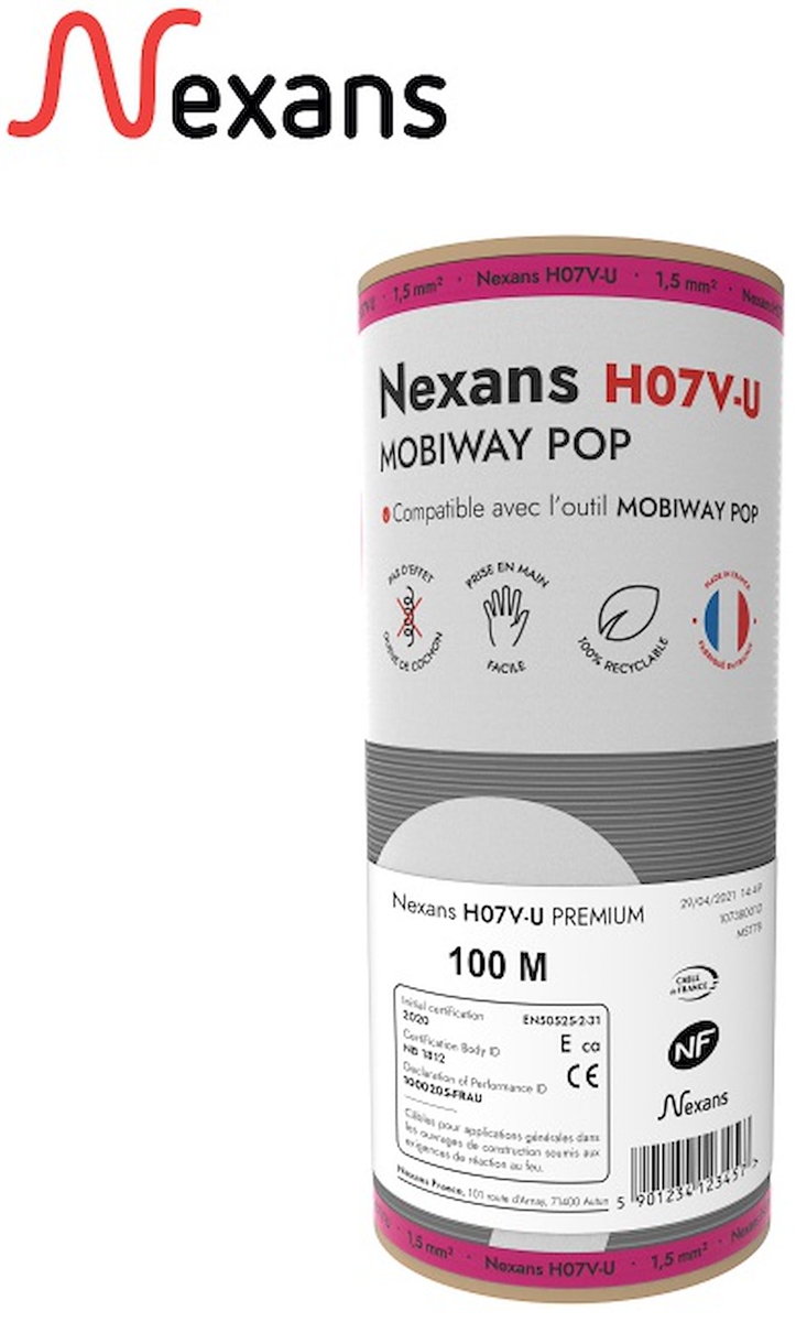 POP MOBIWAY HO7-VU 1.5 BLANC RL 100ML