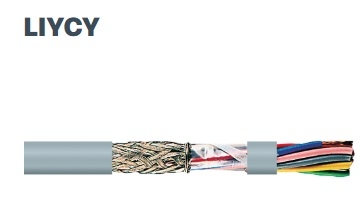LIYCY 3X0.75 CABLE GRIS BLINDE PAR TRESSE 3X0.75MM² C100