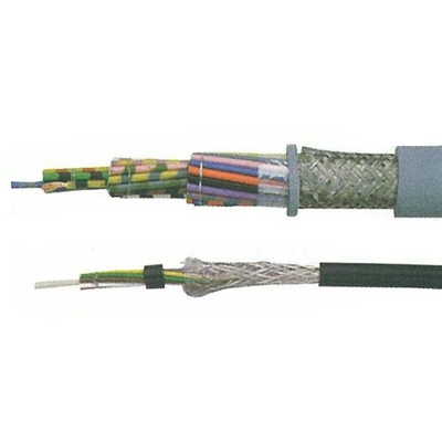 LIYCY 2X1 CABLE GRIS BLINDE PAR TRESSE 2X1MM²