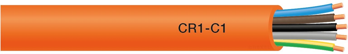 CABLE RIGIDE NON ARME CR1 5G2.5MM²