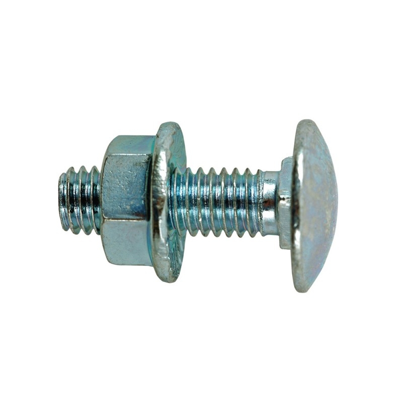 BOULON COMPLET TRCC AVEC ÉCROU ET RONDELLE SERTIE