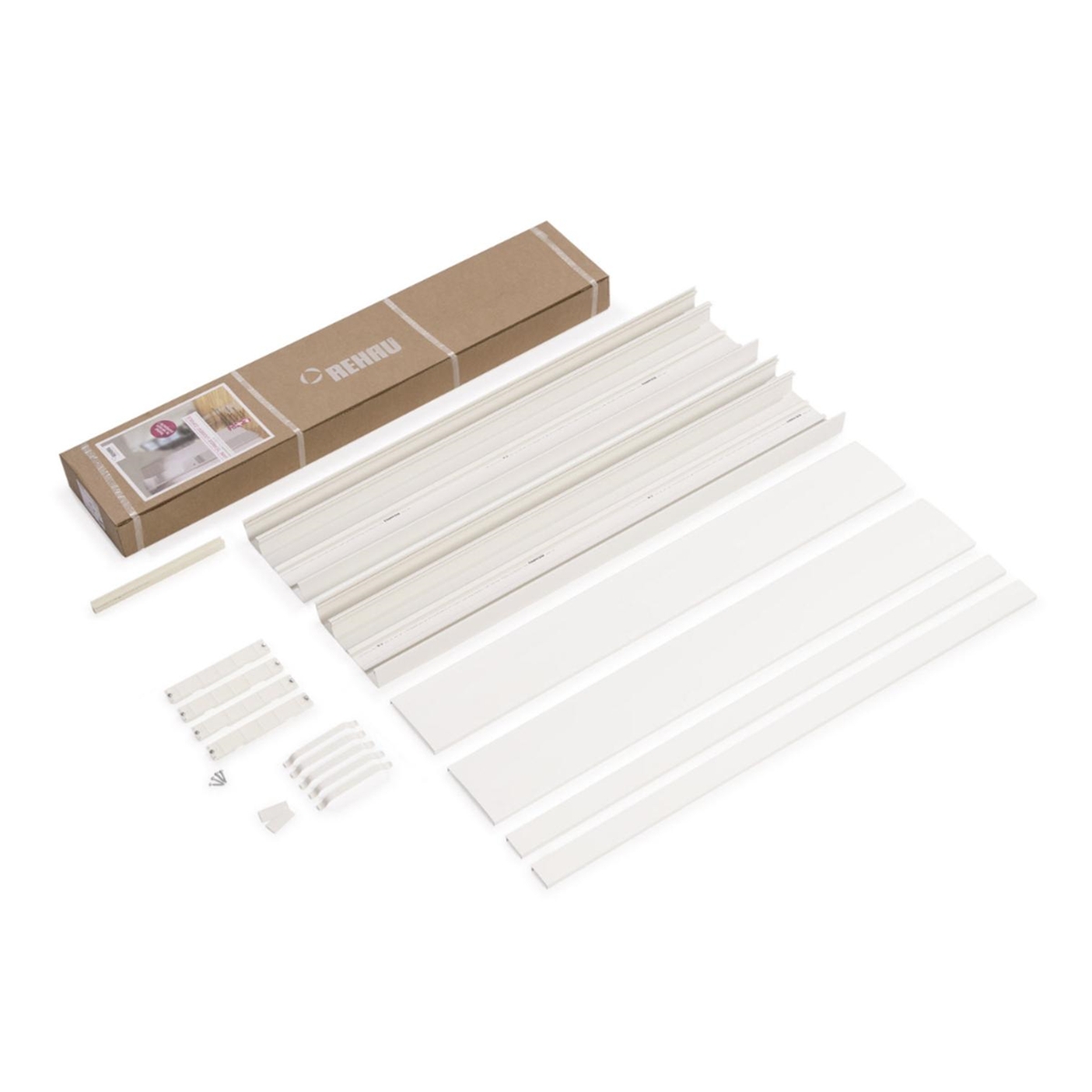 PACK COFRALIS SET DE COUVERCLES 2X1300MM ASSEMBLABLE 13 M - BLANC PUR