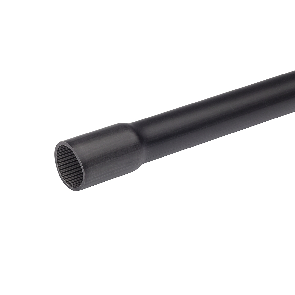 MUREVA TUBE - CONDUIT RIGIDE TULIPE SANS HALOGENE NOIR Ø25MM - AU METRE LINEAIRE