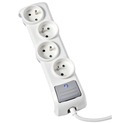 BLOC MULTIPRISE 4X16A+T +INTER -3G1-1,5M