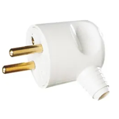 FICHE PORTEFEUILLE A SORTIE LATERALE 2P+T 16A BLANC