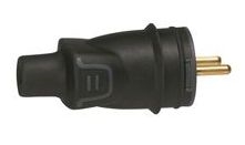 FICHE - CAOUT - SORTIE DROITE - IP 44 - IK 08 - CÂBLE Ø2.5 MM²