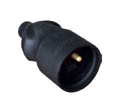 FICHE 2P+T 16A FEMELLE CAOU.IP40 SS BAGUE