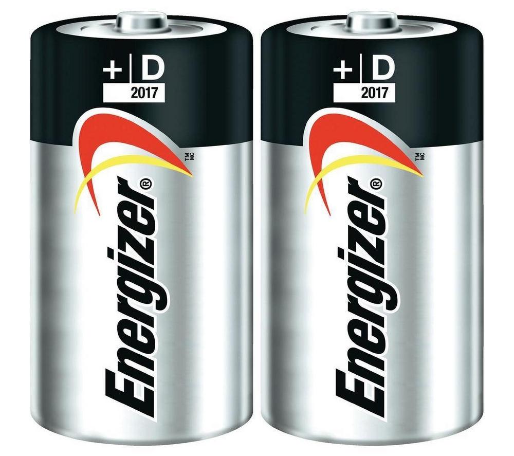 BLISTER DE 2 PILES 2D-2LR20 ALCALINES 1,5V ENERGIZER