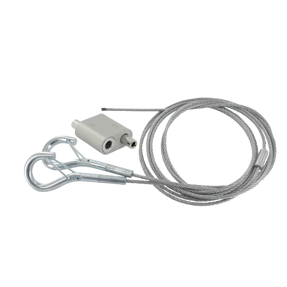 KIT FILIN DOUBLE Y 450MM EMBOUT MOUSQUETON Ø2,5MM X 4M