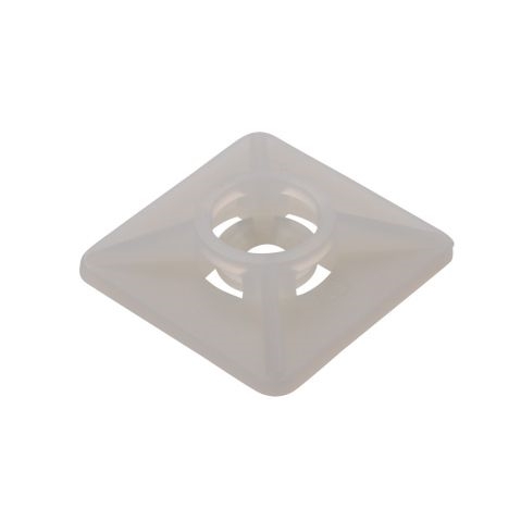 EMBASE CARREE BI-ADHESIF MM 27X27 NATUREL 100 PCS/SACHET