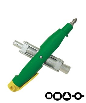 CLÉ EN CROIX  UNIVERSELLE EN FORME DE STYLO POUR ARMOIRES ÉLECTRIQUES