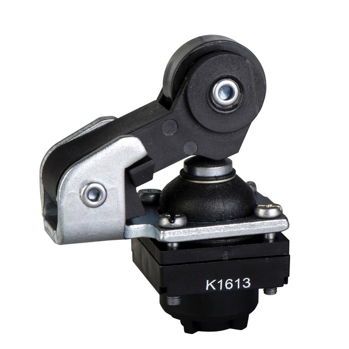 TETE INTER POSI - POUSSOIR LEVIER GALET PLASTIQ 1SENS LATERALE -25/+70°C