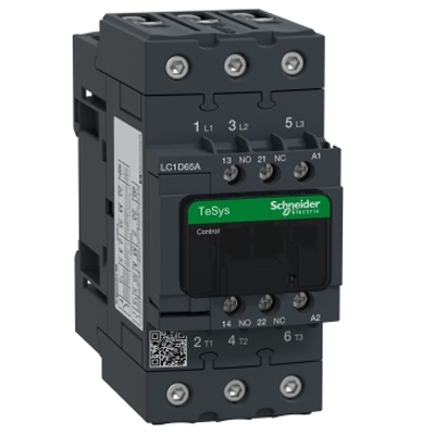 LC1D65AV7 CONTACTEUR 65A COMMANDE MOTEUR