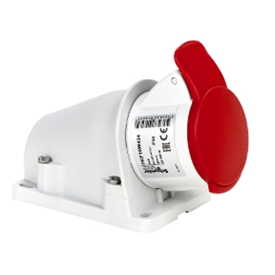 PKF16F423 SOCLE PRISE  INCLINEE   16A IP44 220 3 2P+T